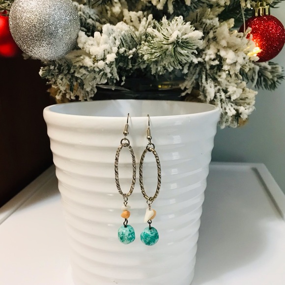 Glass Beaded Earrings - Picture 2 of 5